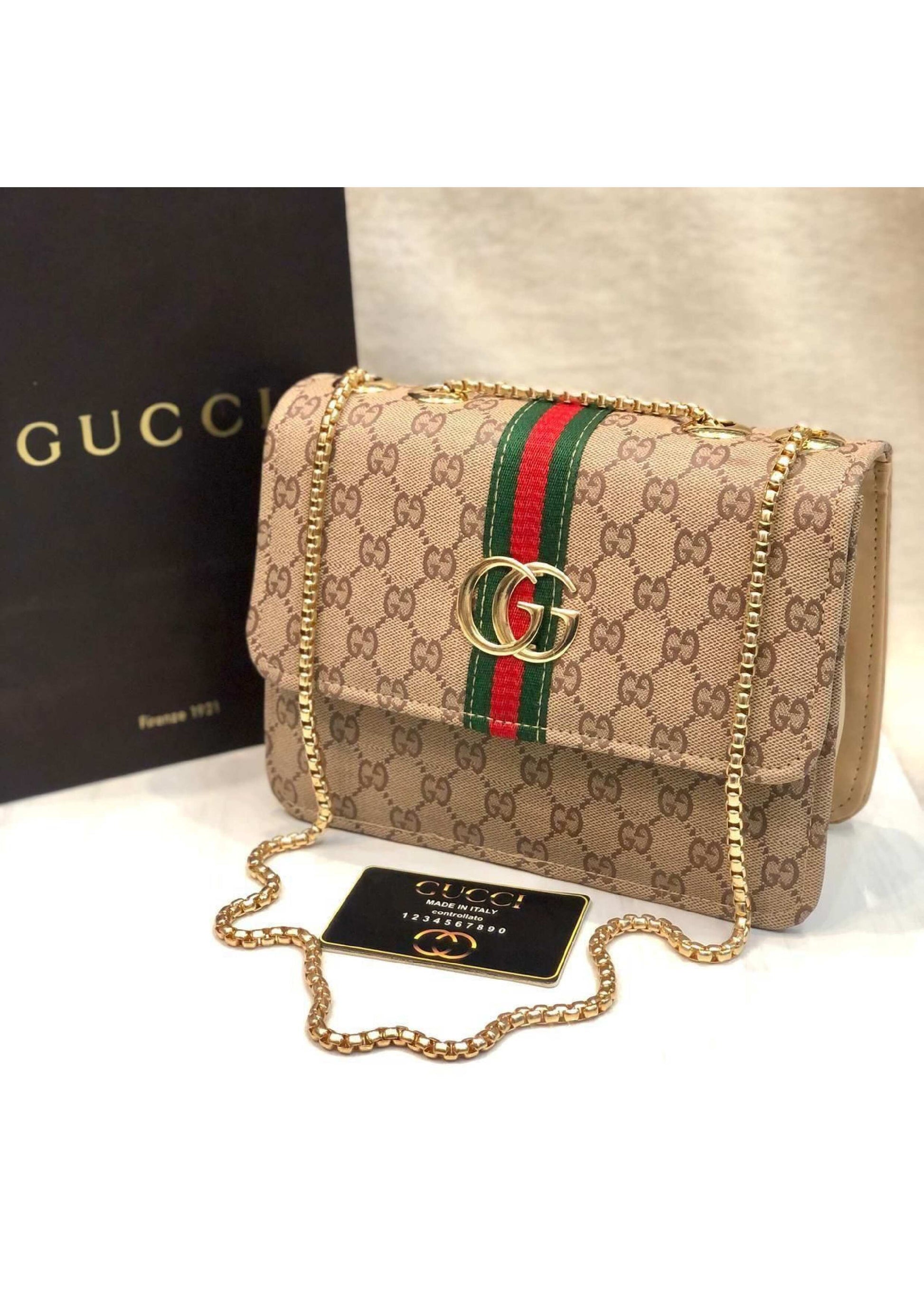 GUCCI BEIGE MASTER  PIECE CROSS BODY BAG