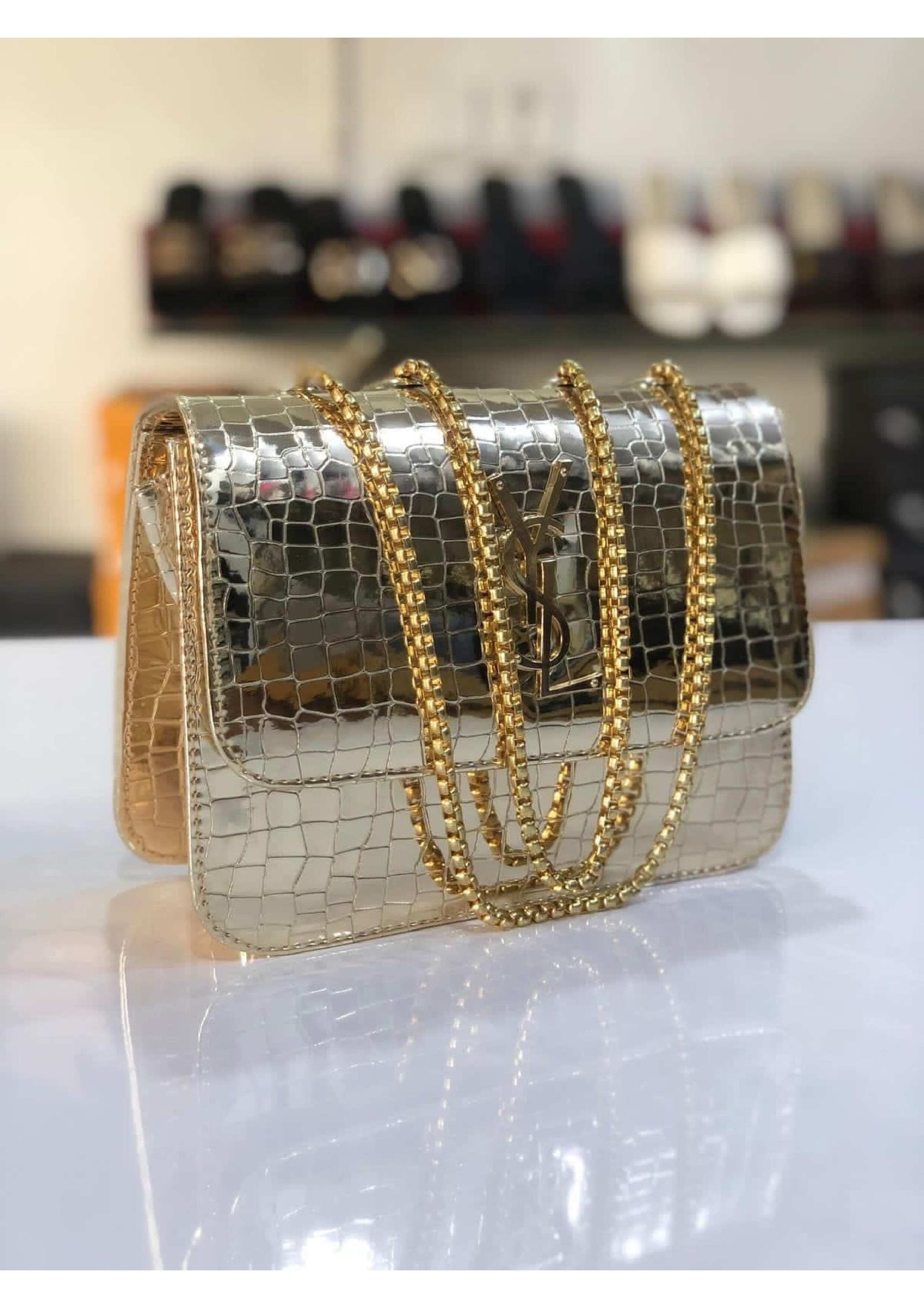YSL GOLDEN MASTER PIECE CROSS BODY BAG