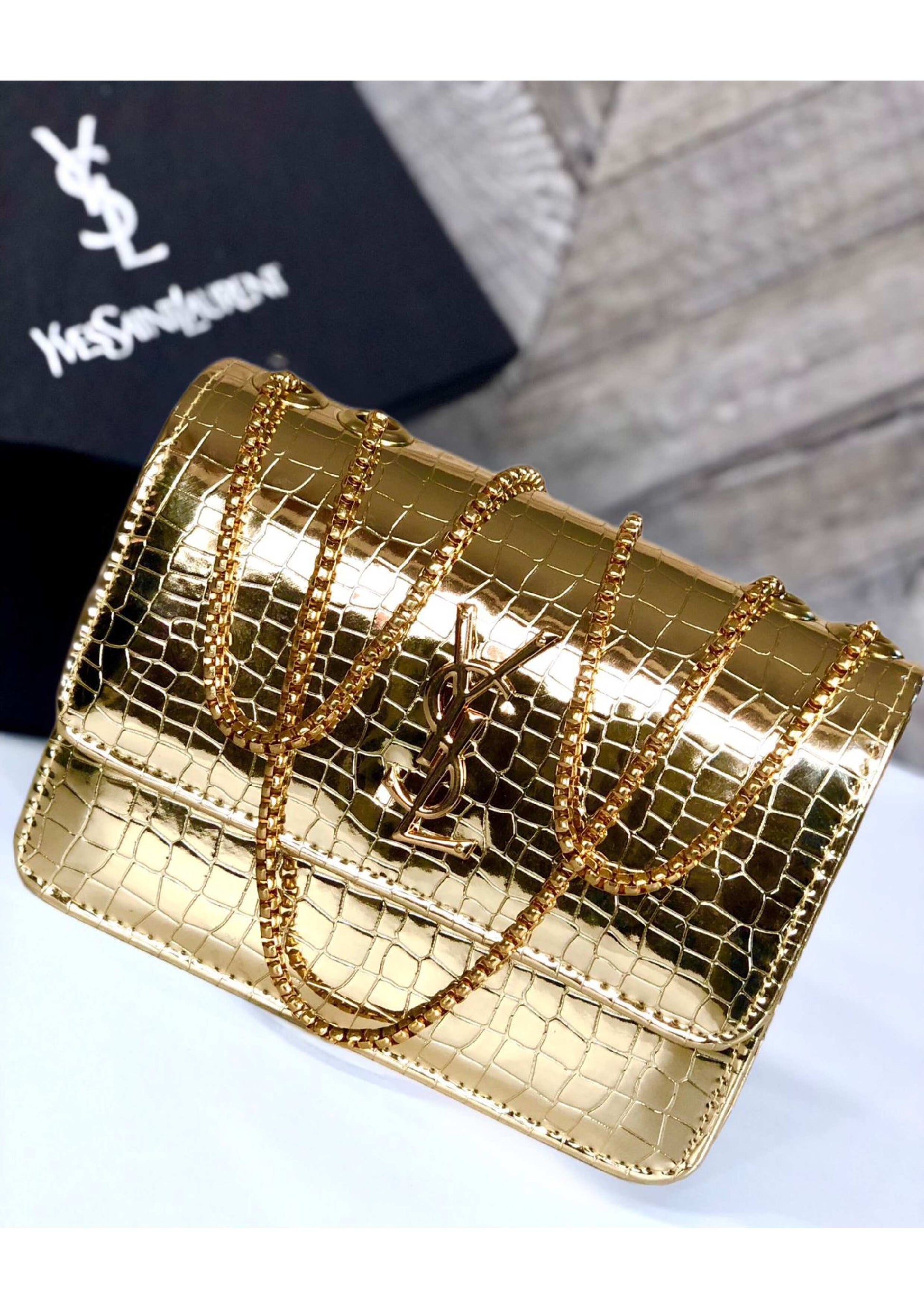 YSL GOLDEN MASTER PIECE CROSS BODY BAG