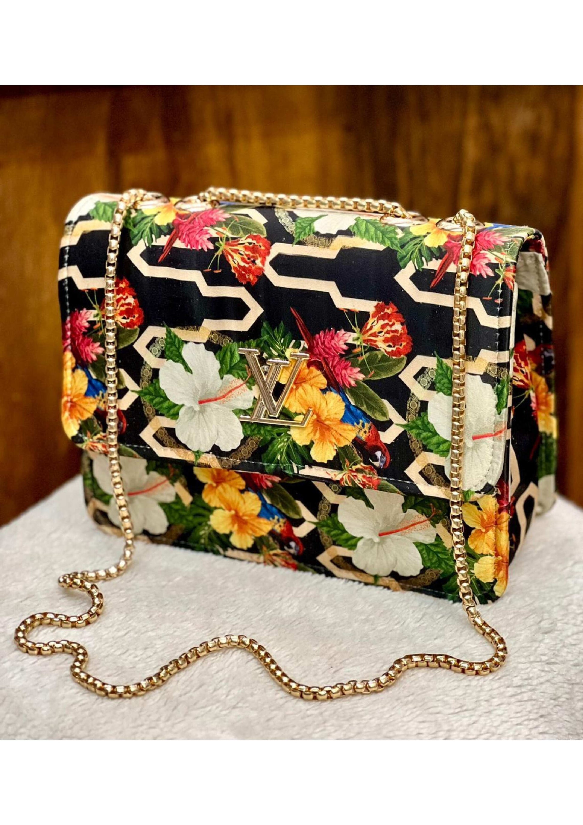 LOUIS VUITTON FLOWER MASTER PIECE CROSS BODY BAG