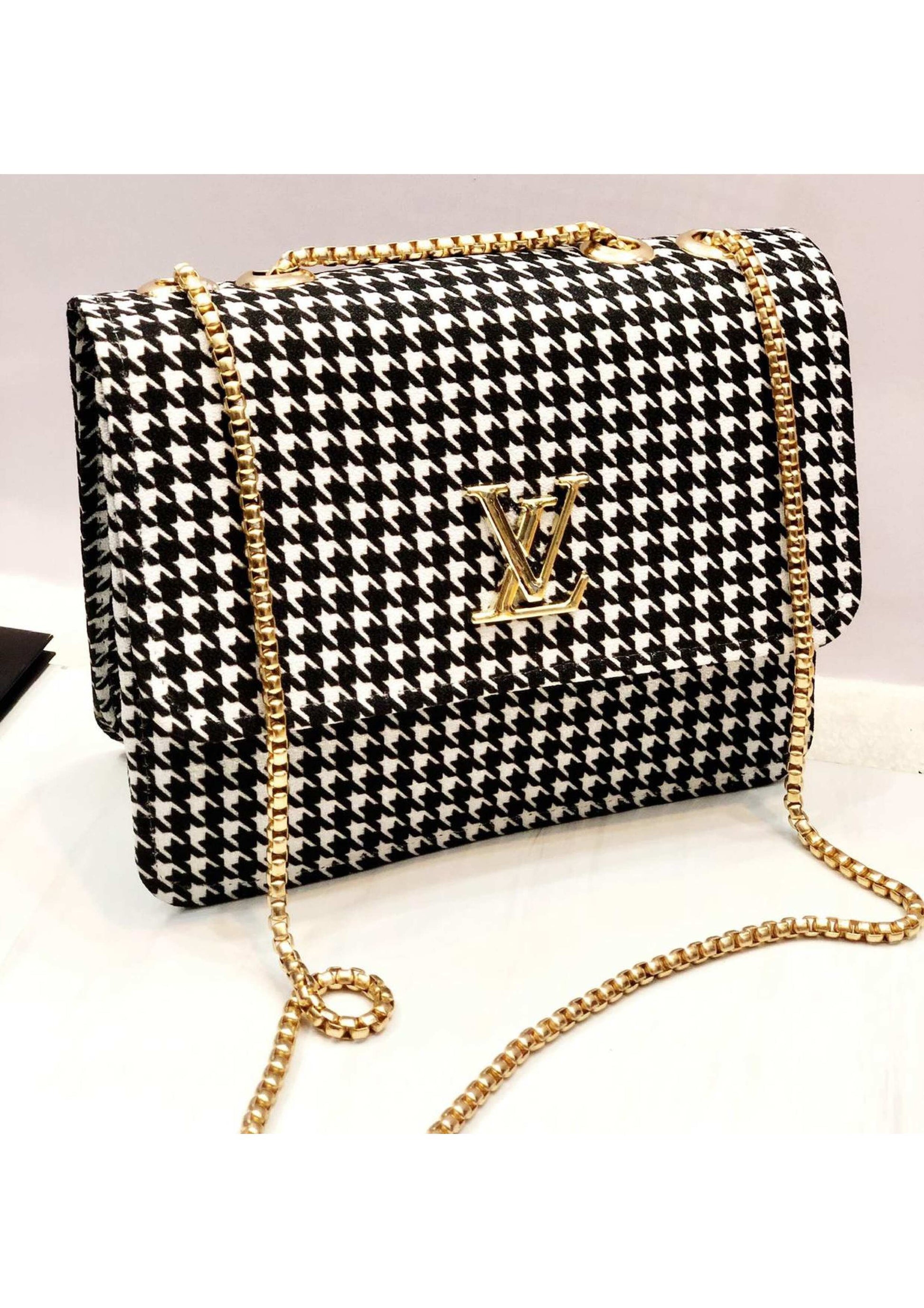 LOUIS VUITTON CHECKERED MASTER PIECE CROSS BODY BAG