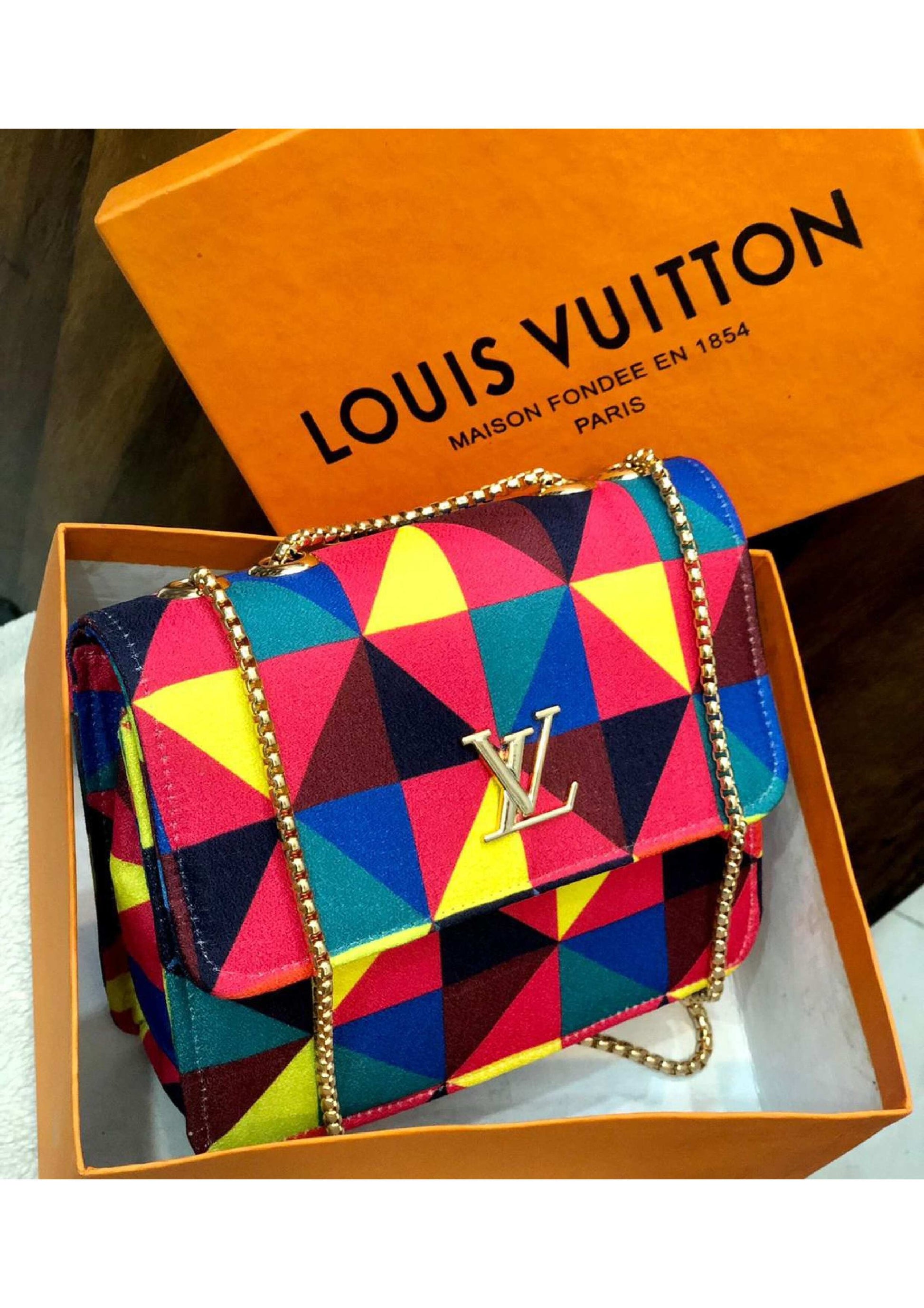 LOUIS VUITTON MULTICOLOR MASTER PIECE CROSS BODY BAG
