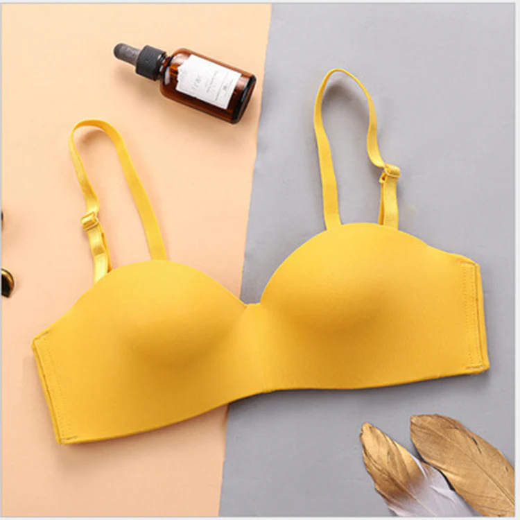 Smooth Half Cup Non Wired Pushup Bra