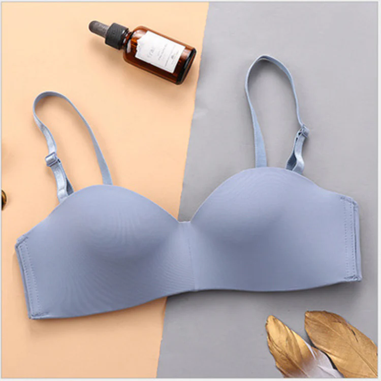 Smooth Half Cup Non Wired Pushup Bra