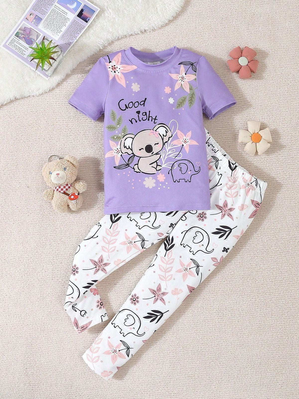 KID Girl Printed Suit RC-010