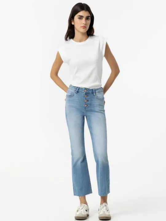 Women Button Denim Jean's