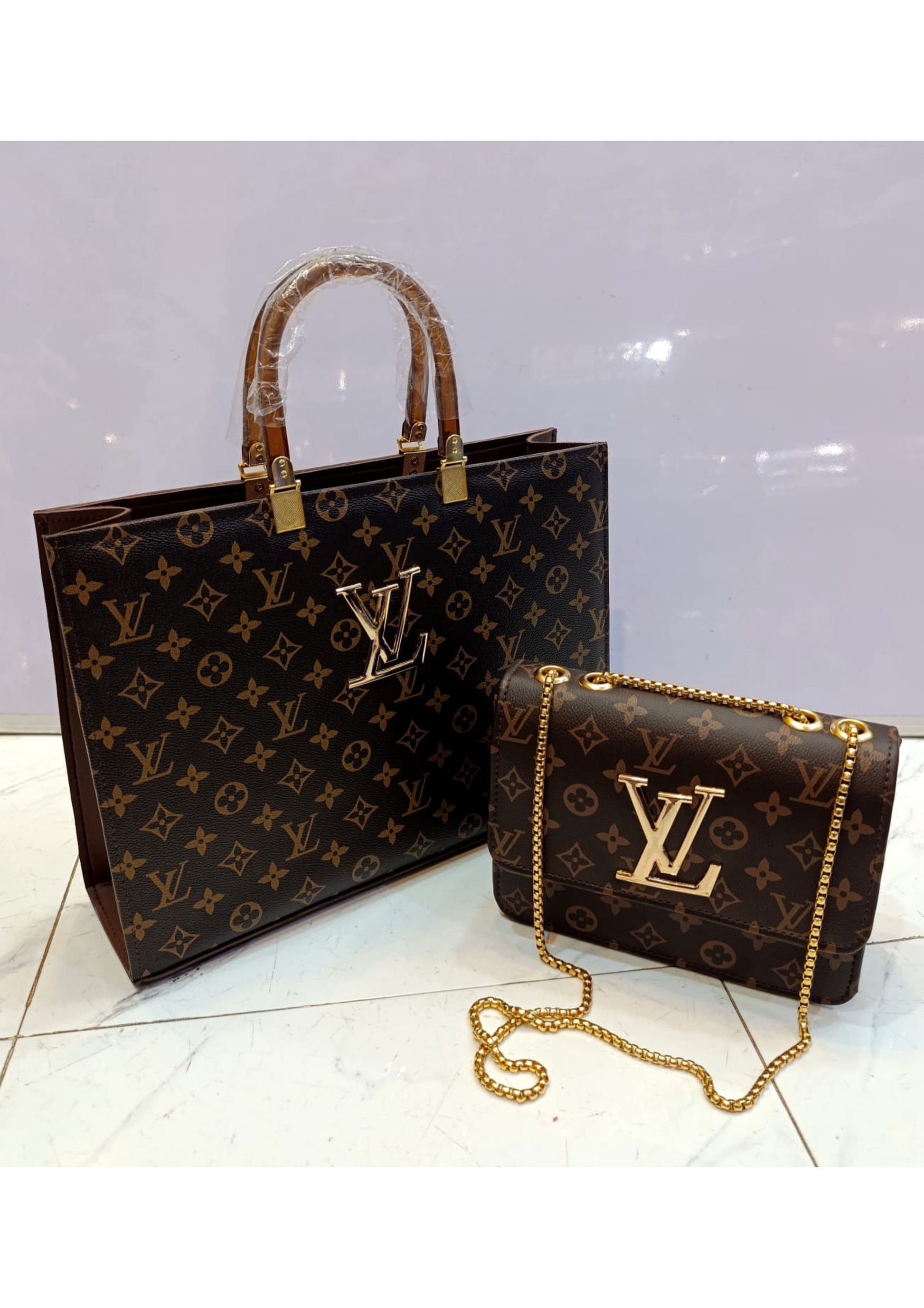 LV LADIE'S BAG 2 PIECES SET,