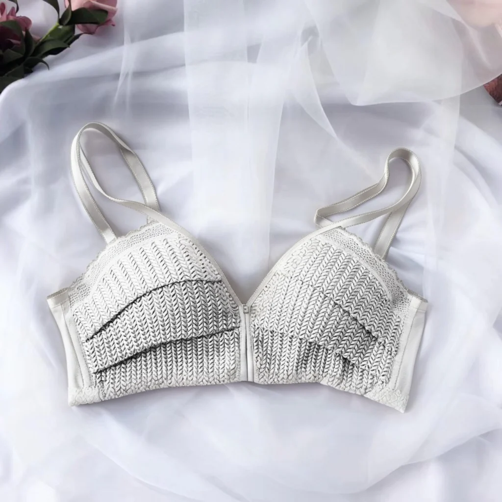 Very Soft Double Padded Crochet Type Bridal/Daily Wear Bra
