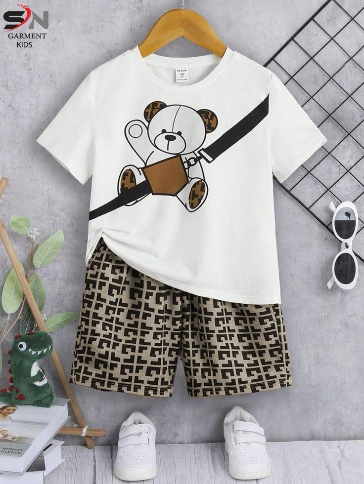 KID Girl Printed Suit RC-014