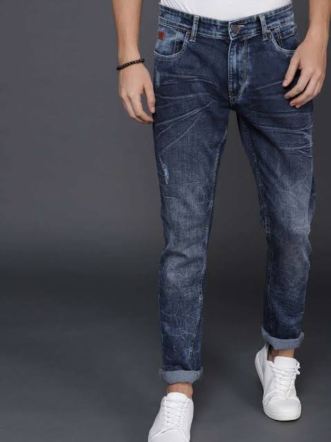Shaded Denim Jeans For Men