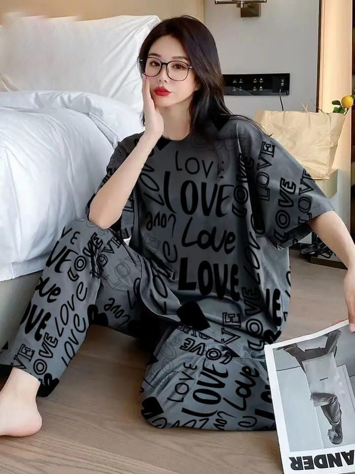 Printed Night Suit For Women RC-013