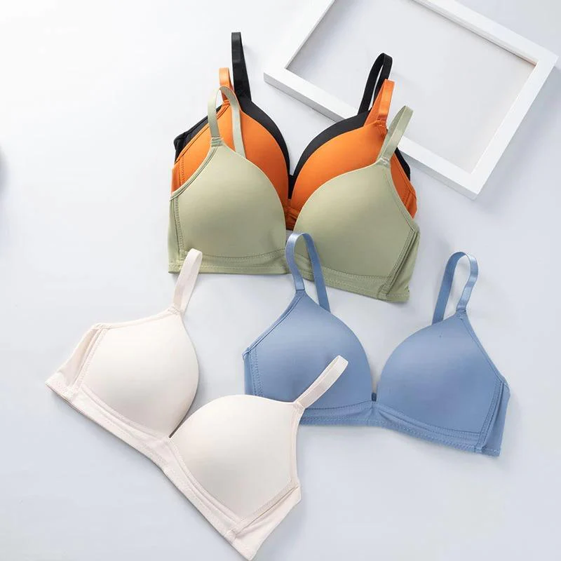 Women soft wireless Bra
