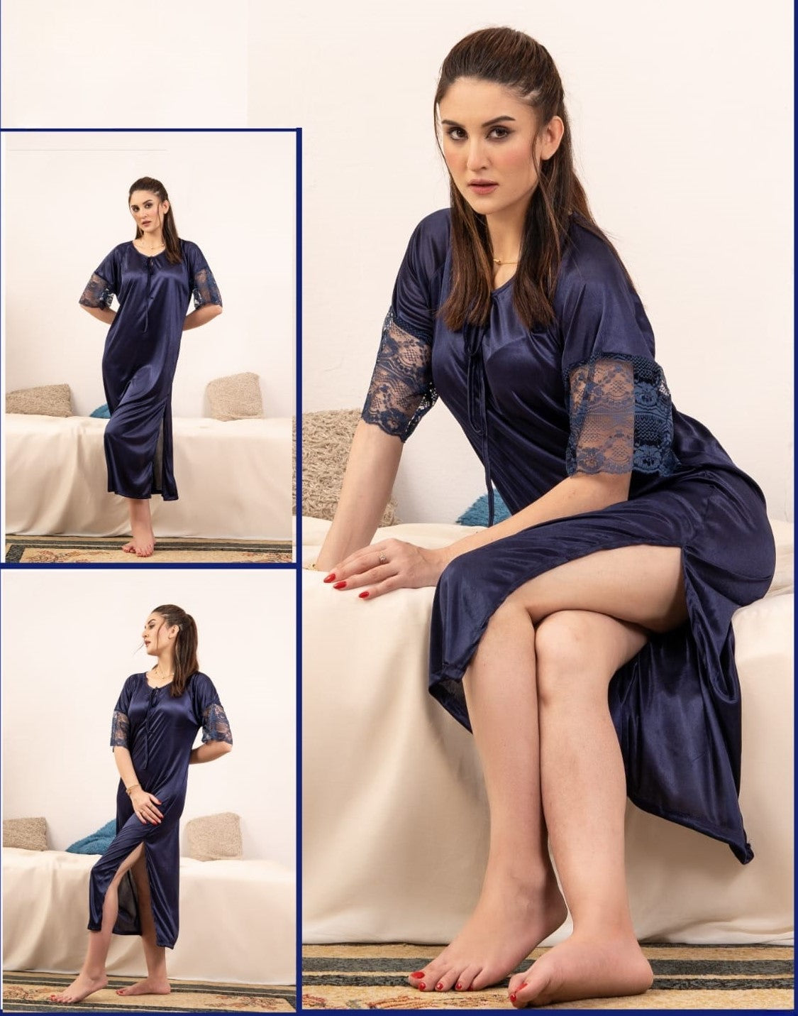 2 Piece Slik Night & Panty Comfortable Suit