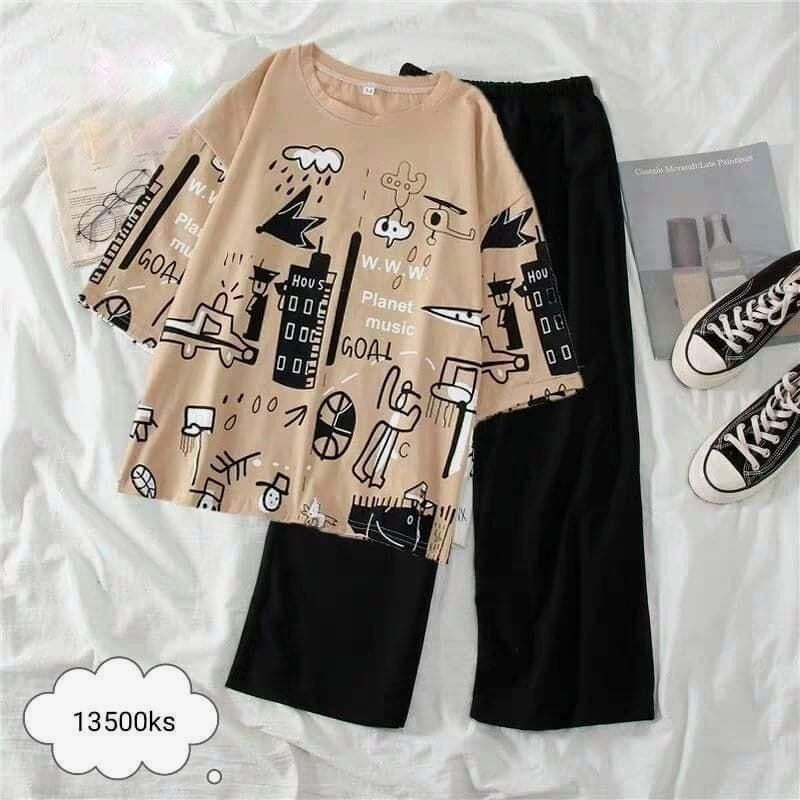 Printed Night Suit For Women RC-025