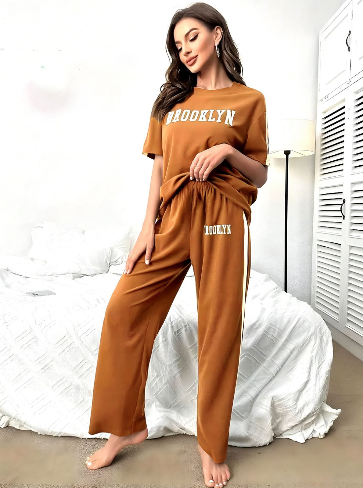 Printed Night Suit For Women RC-029