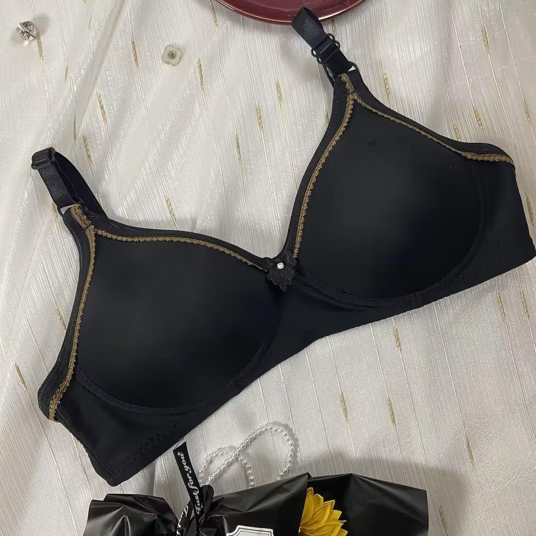 Single Padded Flower Design Lining Bra