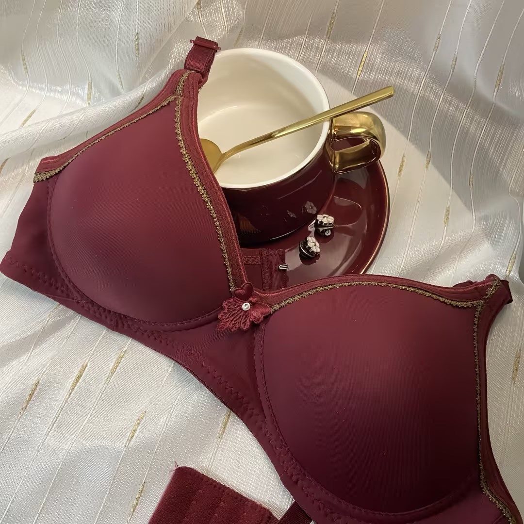 Single Padded Flower Design Lining Bra
