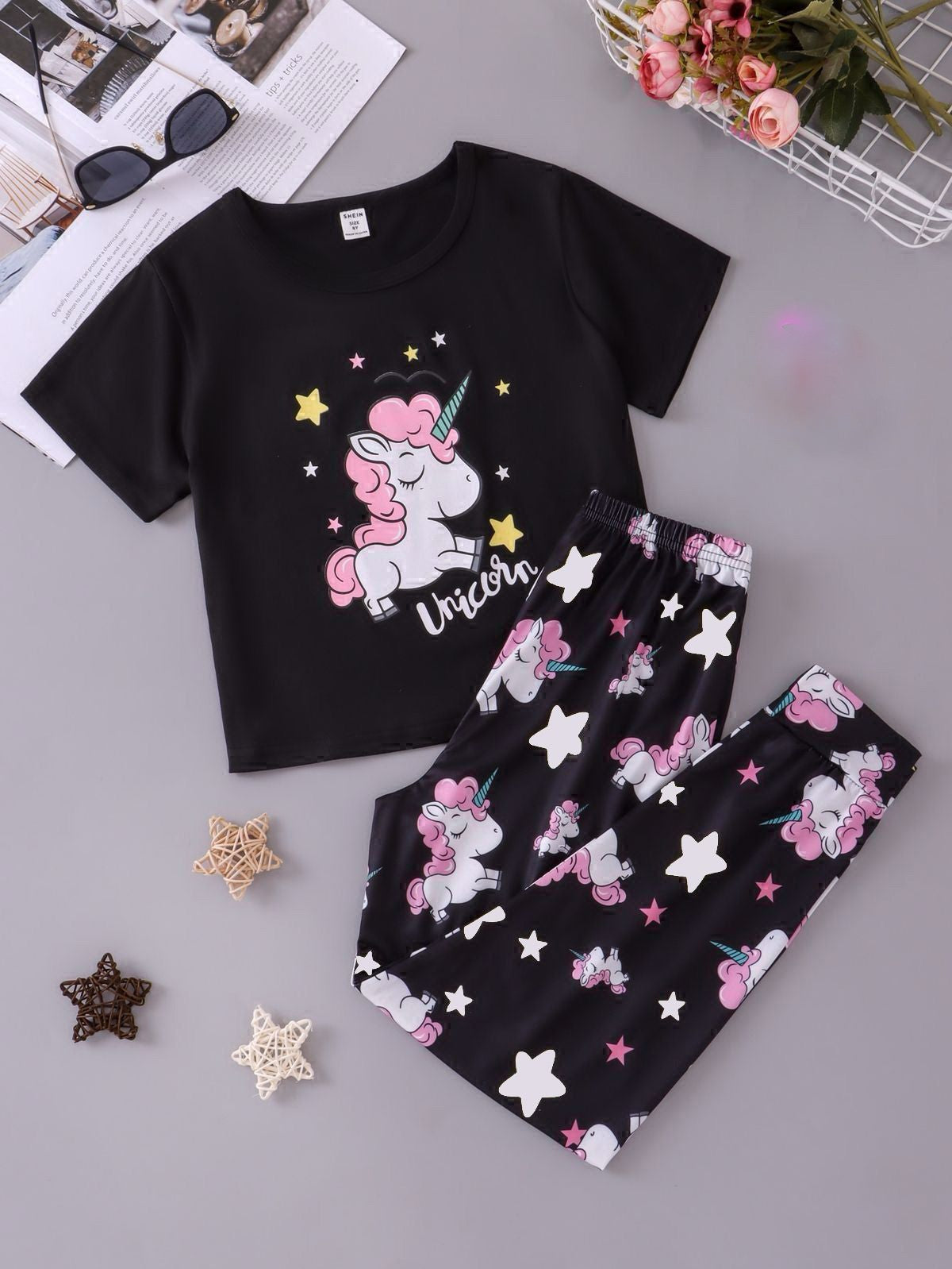 KID Girl Printed Suit RC-04