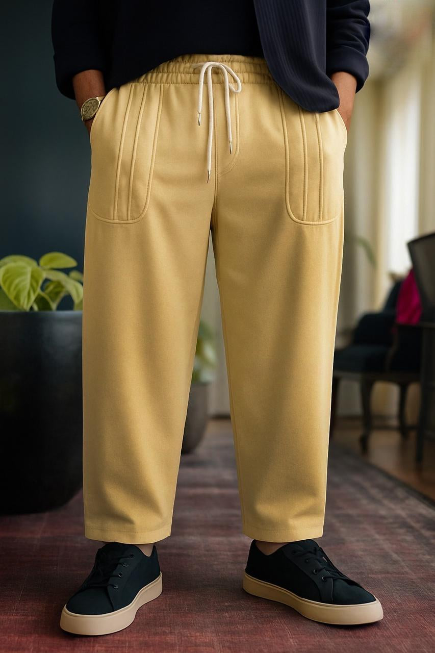 Pocket Stripe  Baggy Trouser SN-06