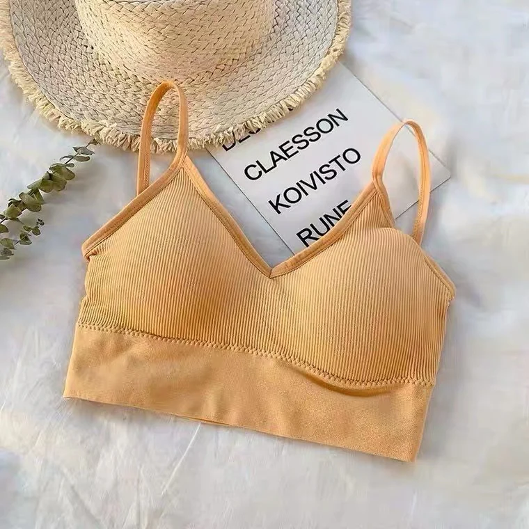 Cross Back Wire Free Bralette