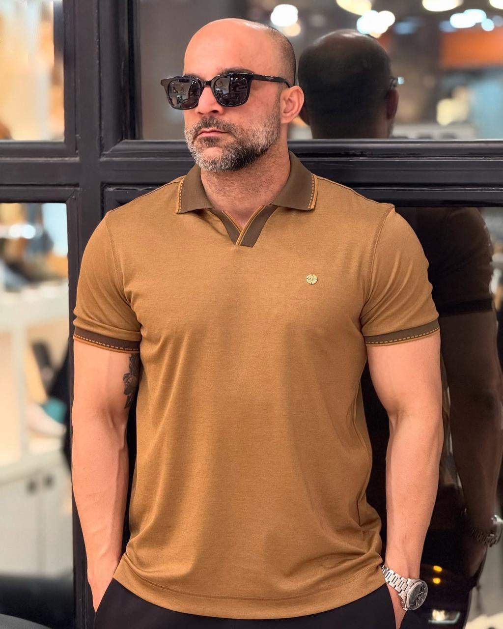 Men Embroidery Polo SN-07
