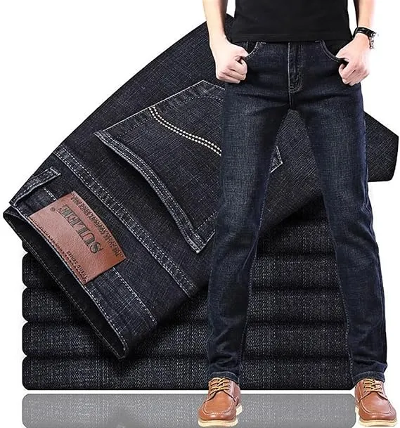 Men Black Denim Jeans