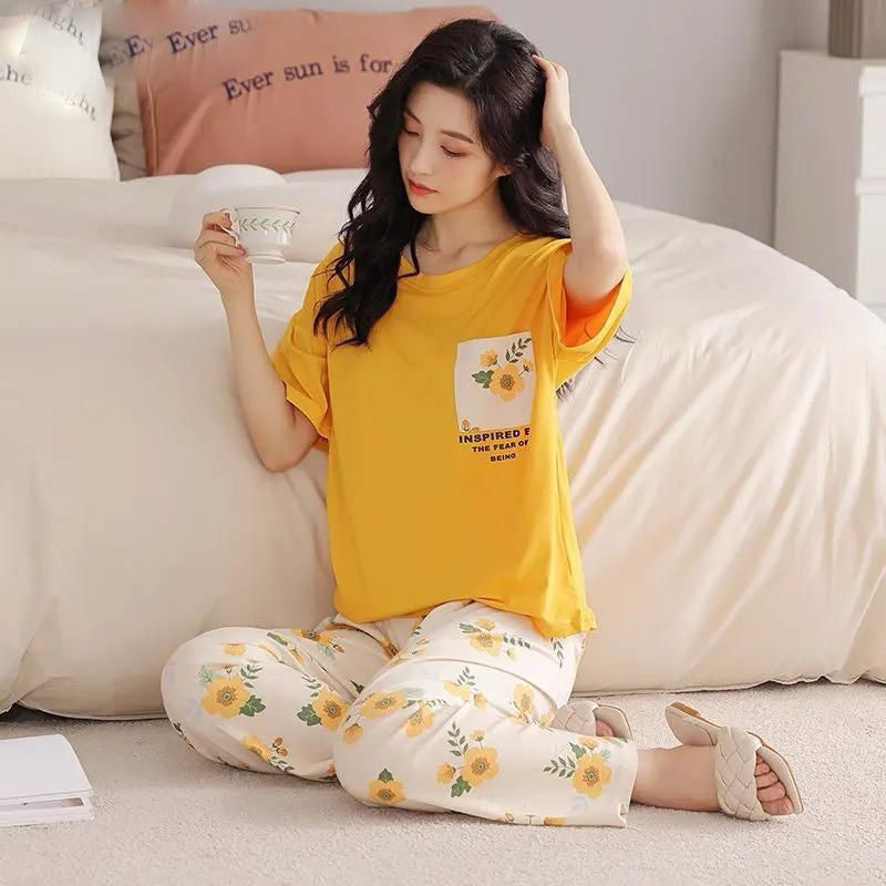 Printed Night Suit For Women RC-04