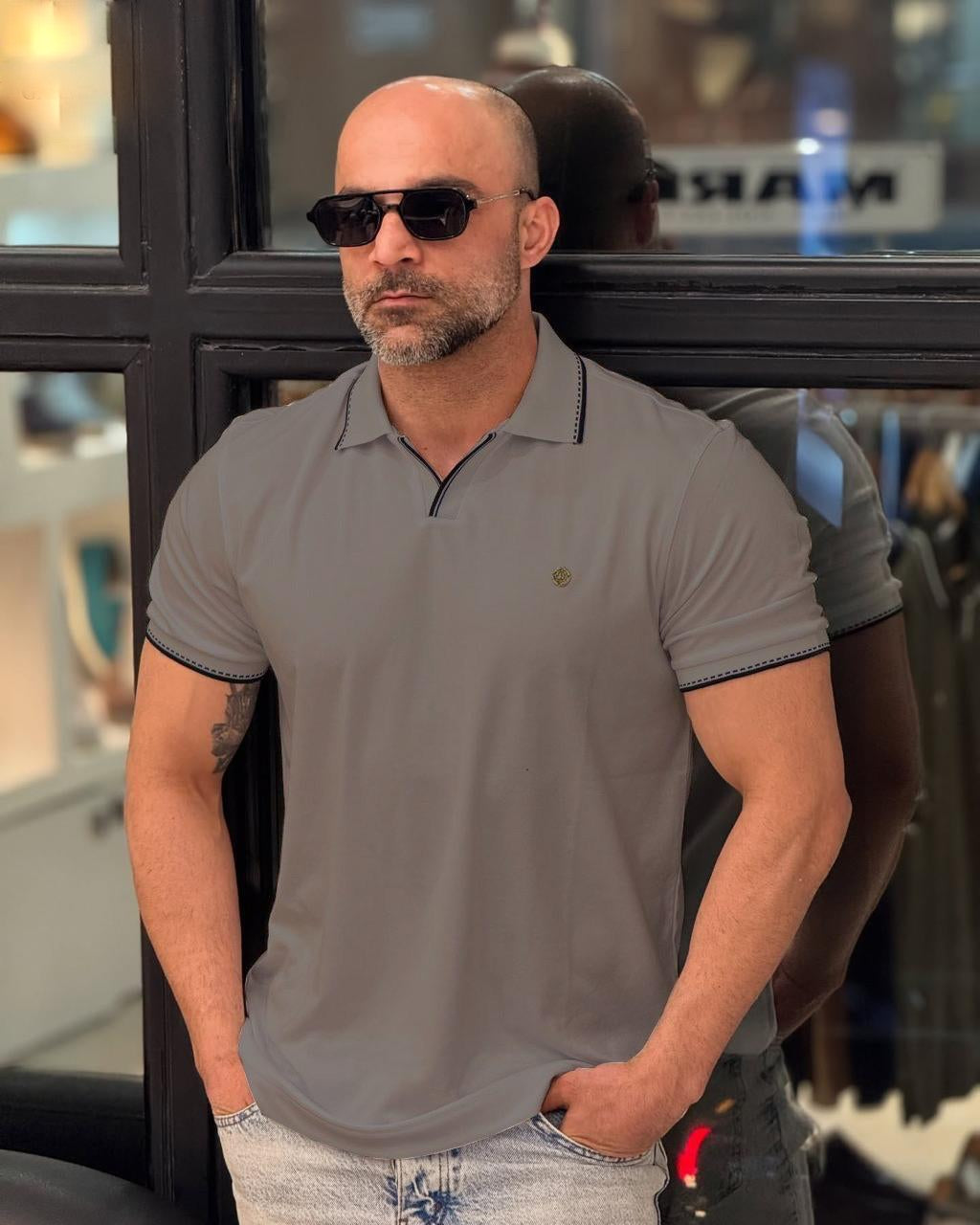 Men Embroidery Polo SN-08