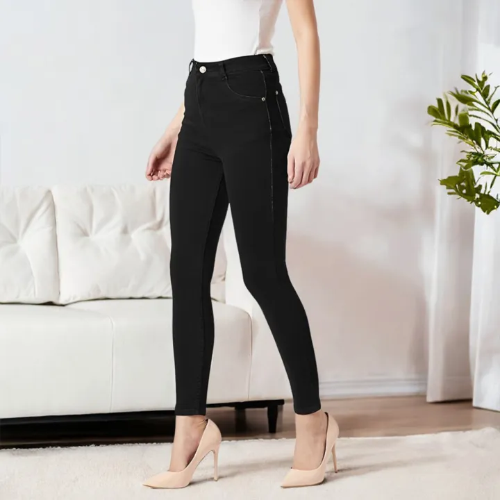 Black Denim Jean's For Women