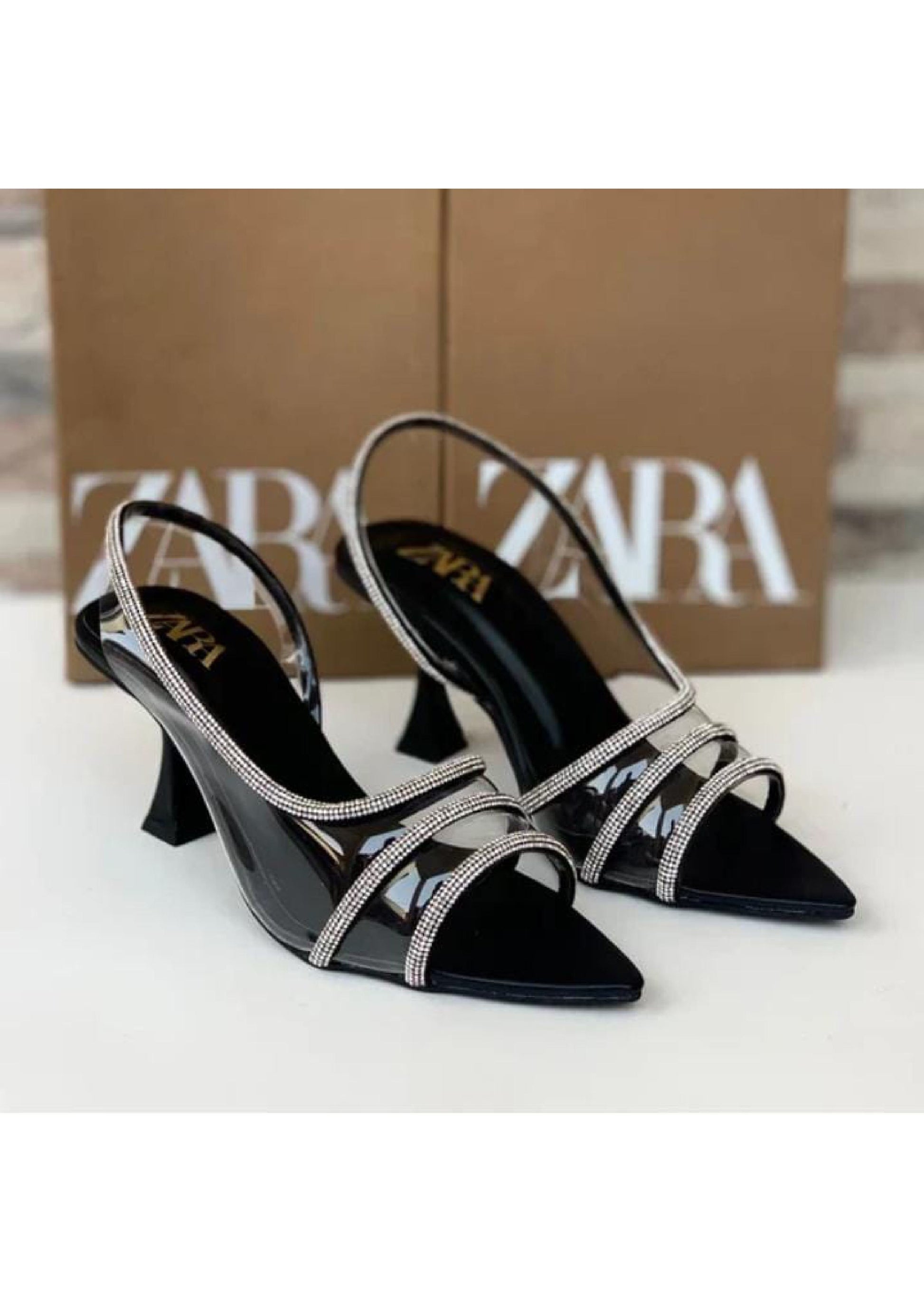ZARA BLACK HEELS