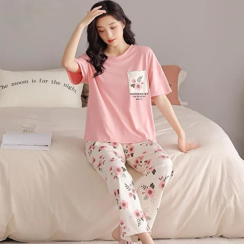 Printed Night Suit For Women RC-05