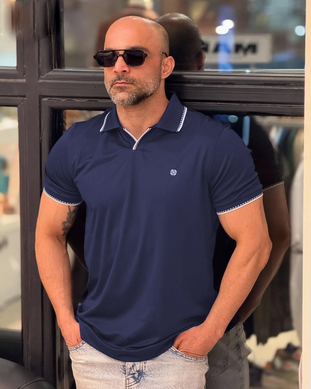 Men Embroidery Polo SN-09