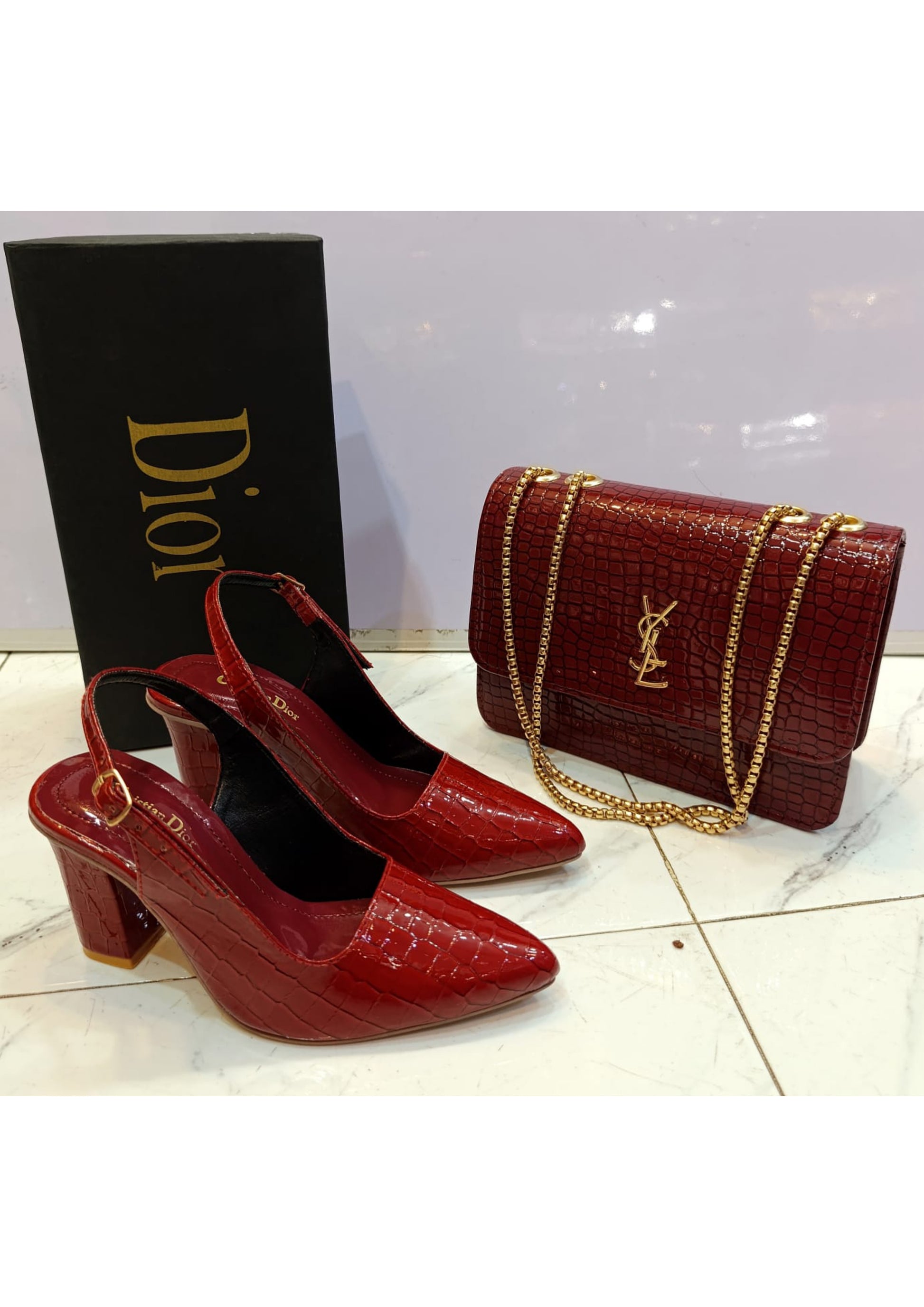 COMBO DEAL DIOR PACK OF 2 CROSS BODY BAG & SHOES.